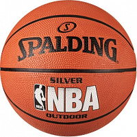 Мяч баскетбольный "Spalding NBA Silver Series Outdoor" 83-014z